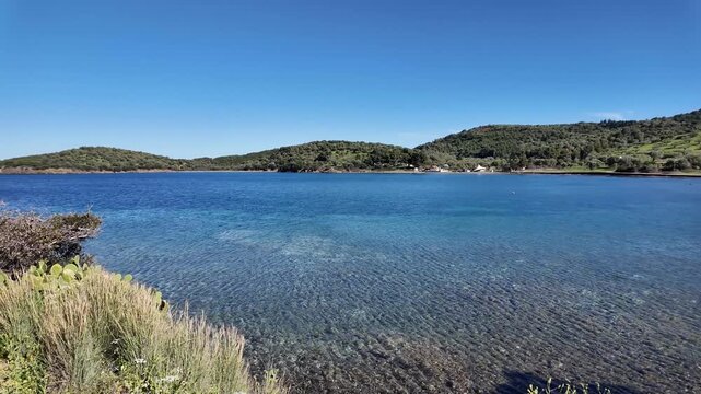 Kassandra coasline near village of Xina, Chalkidiki, Central Macedonia, Greece