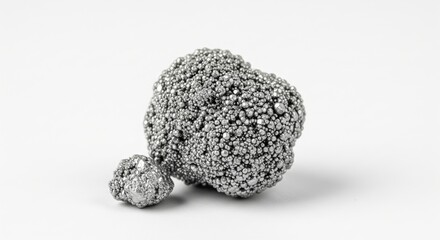 Berkelium Metal Sample with Porous Texture