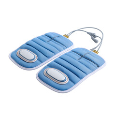 A pair of state-of-the-art cooling pads, designed with ergonomic precision and cutting-edge technology, provide targeted relief. 