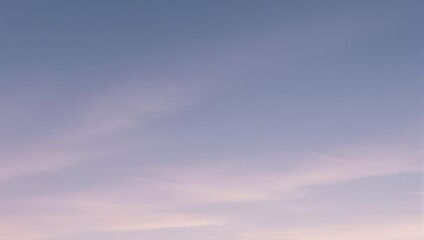 Obraz premium Serene Sky Gradient - A Blend of Blue, Purple, and Pink Hues.