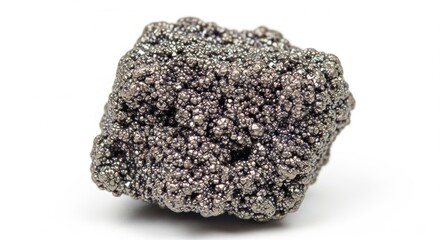 Curium Metal Sample with Porous Crystalline Texture