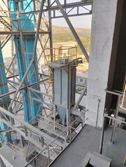 Bag filter in cement plant , dust collection in cement plant 