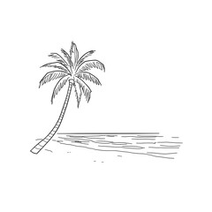 palm tree silhouette
