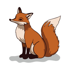 Autumn Fox Illustration with Seasonal Theme