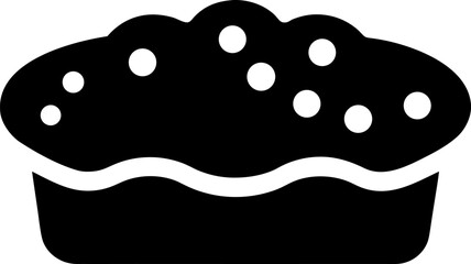 Kitchen Sponge Silhouette Flat Design Vector