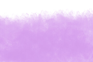 Abstract watercolor purple background isolated on transparent background for design use