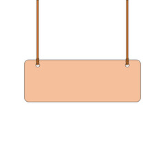 Sign blank for any design or use for promo flyer