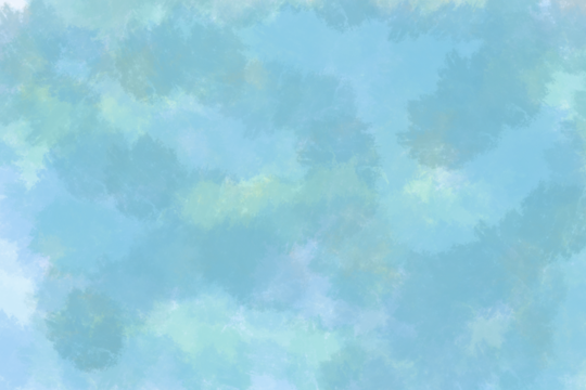 Watercolor background with light blue and green colors for various designs isolated on transparent background