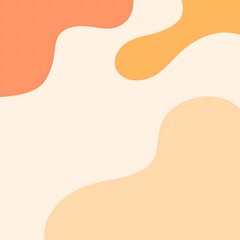 Abstract Colorful Shapes in Soft Pastel Tones for Modern Design