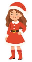 Santa Claus cartoon character illustration
