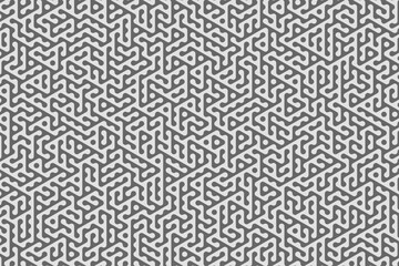 Fototapeta premium Cool modern unique geometric gray pattern, vector graphic