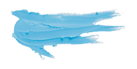 Obraz premium Light blue clay texture on a transparent background.