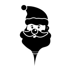 Santa Claus Solid Icon