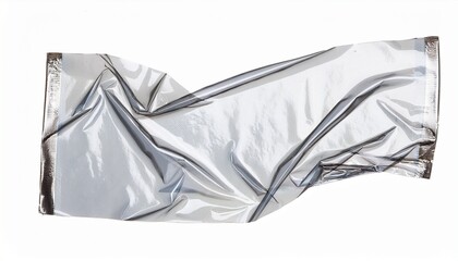 Crumpled Glue Transparent Adhesive Tape Piece