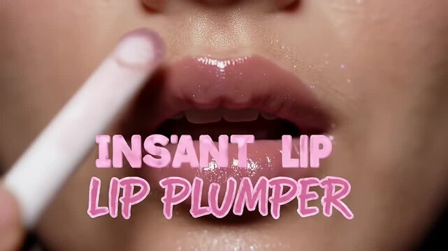 Glossy Lips CloseUp.