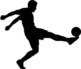 football sport silhouette