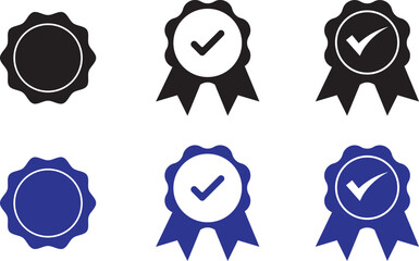guaranteed quality icon. premium quality. award icons. quality assurance. Customer Satisfaction symbols
