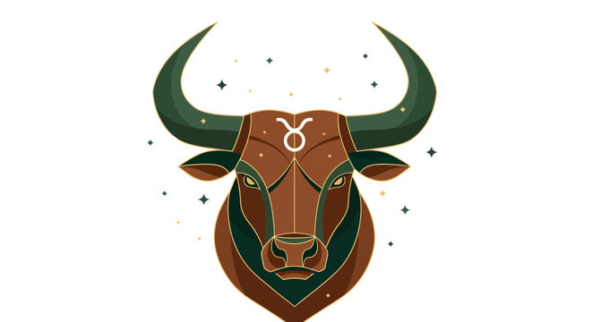 Zodiac Symbol, Digital Illustration, Astrological Theme, Graphic Design