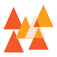 Modern Geometric Shape Various Element Sign Symbol Simple Icon Set