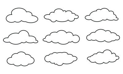 Cloud vector set
