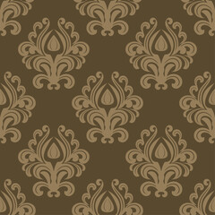 seamless royal vintage old pattern texture vector design paper wall