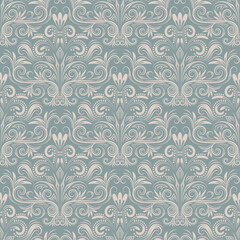 seamless royal vintage old pattern texture vector design paper wall