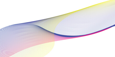 Abstract colorful flowing lines smooth vector design element perfect for backgrounds and modern graphic design projects. EPS vector illustration