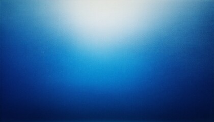 Obraz premium Blue White Color Gradient Rough Abstract Background Shine Bright Light And Glow Template Empty Space Grainy Noise Grungy Texture