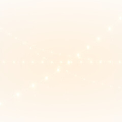 Glowing Christmas Lights Overlay - Festive Garland PNG for Holiday Atmosphere and Transparent Photo Use