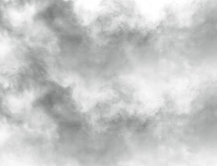 Wispy white clouds drift across a bright sky, creating a serene and ethereal atmosphere.