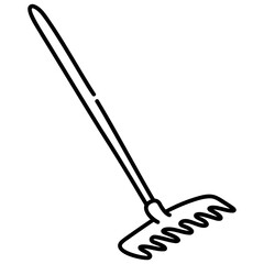 rake gardening and farming tool