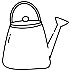 watering can icon vector