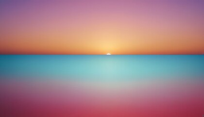sunset over the sea