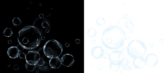 Realistic soap bubble PNG overlay with soft transparent glow and shiny reflections for dreamy photo effects.