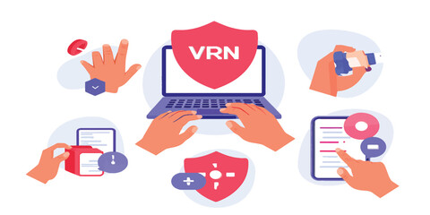 VRN Concept Data Security and Online Privacy Protection in Digital World