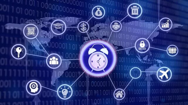 Time management Planning personal productivity business concept.