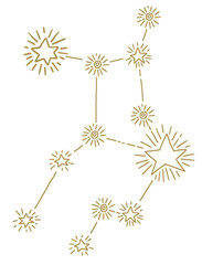 Virgo, Linear Vector Constellation