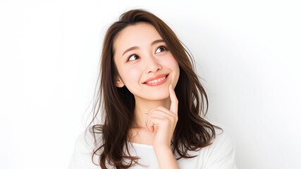 Fototapeta premium woman_think_006