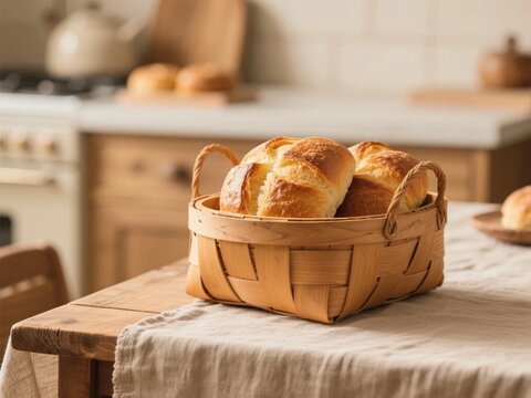 bread in a basket