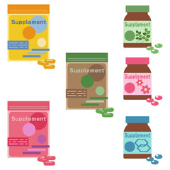 サプリメント　　supplement　