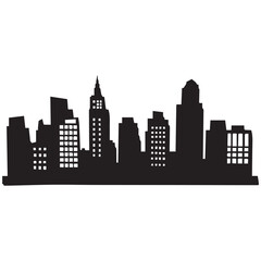 Fototapeta premium Building icon vector set. apartment illustration sign collection. skyscraper symbol. architecture logo.