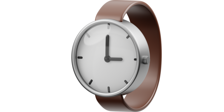 wristwatch png, modern watch, brown leather strap, minimalist clock design, analog watch, silver dial, classic wristwatch, fashion accessory, timepiece png, simple watch face, elegant design, men’s wa