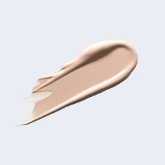 makeup cosmetics textures, foundation\concealer\primer swatch
