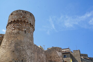 Aldobrandesca fortress in Giglio Castello, Tuscan Archipelago, Italy