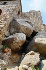 Aldobrandesca fortress in Giglio Castello, Tuscan Archipelago, Italy