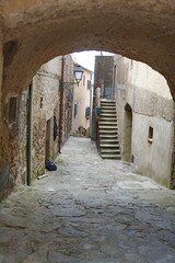 Ancient port in Giglio Castello, Tuscan Archipelago, Italy