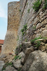Aldobrandesca fortress in Giglio Castello, Tuscan Archipelago, Italy