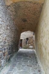 Giglio Castello Alley, Tuscan Archipelago, Italy