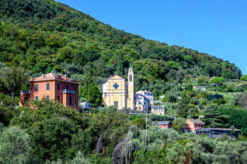 Chiesa di Nozarego, Santa Margherita, golfo del Tigullio, Liguria