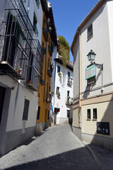 Fototapeta premium Narrow street in Granada